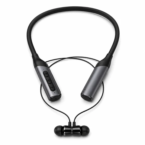 Recrsi RE-NY060 Wireless Bluetooth Neckband Earpho...