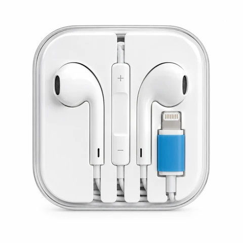Premium Wired Earphones with Microphone – 3.5mm / Type-C / Lightning In-Ear Headset for Android & iPhone
