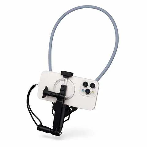 Neck Tripod Phone Holder – Hands-Free POV Vlog Mou...