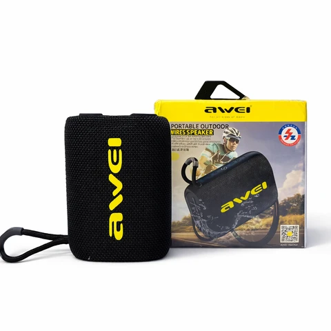 Awei Y382 TWS Wireless Bluetooth Speaker with IPX7 Waterproof & 8 Hours Playtime