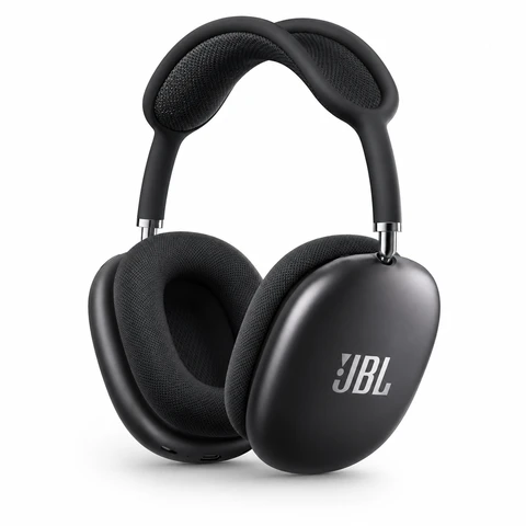 JBL i12 Super Bass Wireless Bluetooth Headphones – Foldable Over-Ear Headset with Built-in Microphone