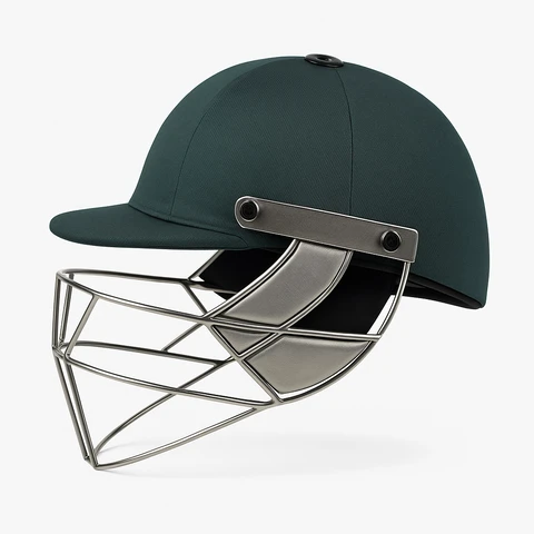 Professional Cricket Helmet with Steel Face Guard...