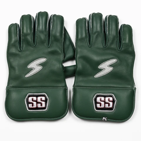 SS Platino Wicket Keeping Gloves – Premium Leather...