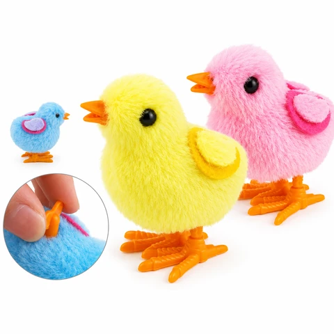Baby Chicken Toy – Cute Walking Chirping Plush Chick Toy for Kids
